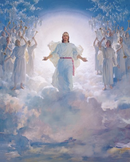 Christ in Clouds